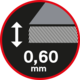 DICKE PLATTENKAMMER 0,6 mm